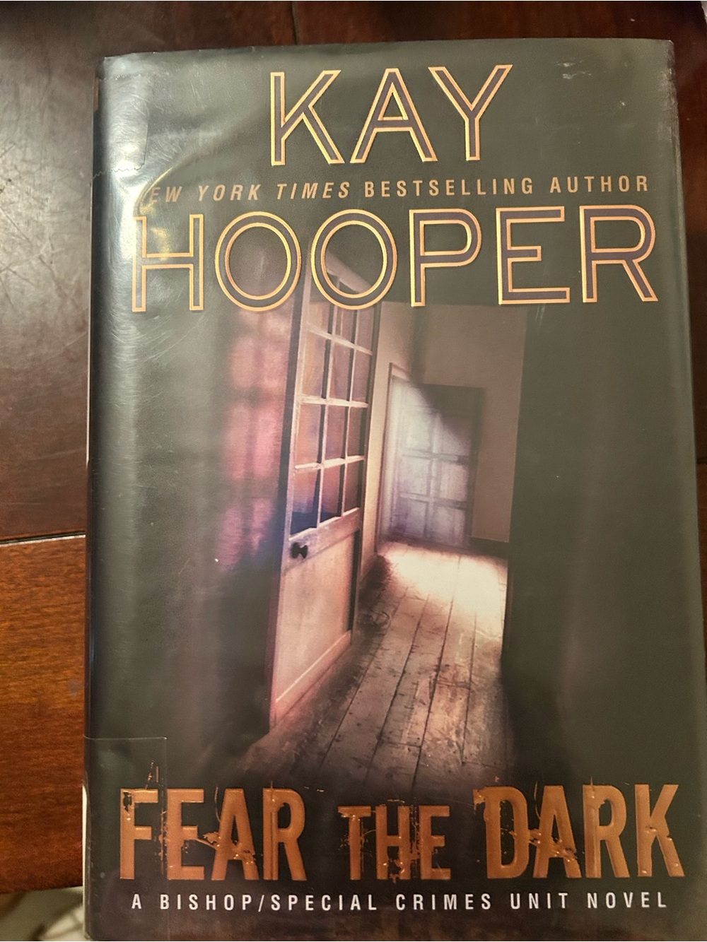 Fear the Dark Hardcover Novel - Black Cover